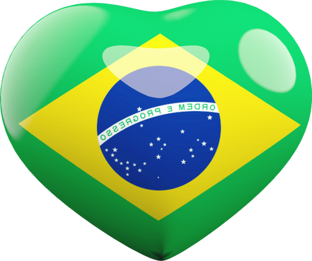 Heart of Brazil 3D Element